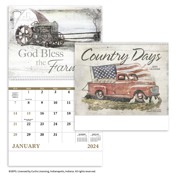 Good Value Country Days 2024 Calendar