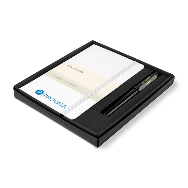 Moleskine® Medium Notebook and Kaweco Pen Gift Set