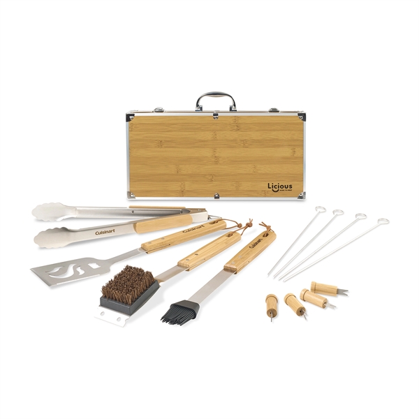 Cuisinart® Bamboo13 PC Grill Tool Set