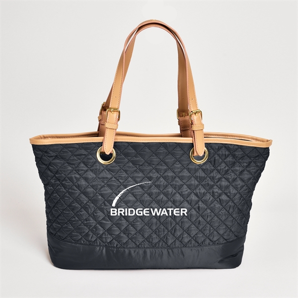 The Cleo Quilted Tote
