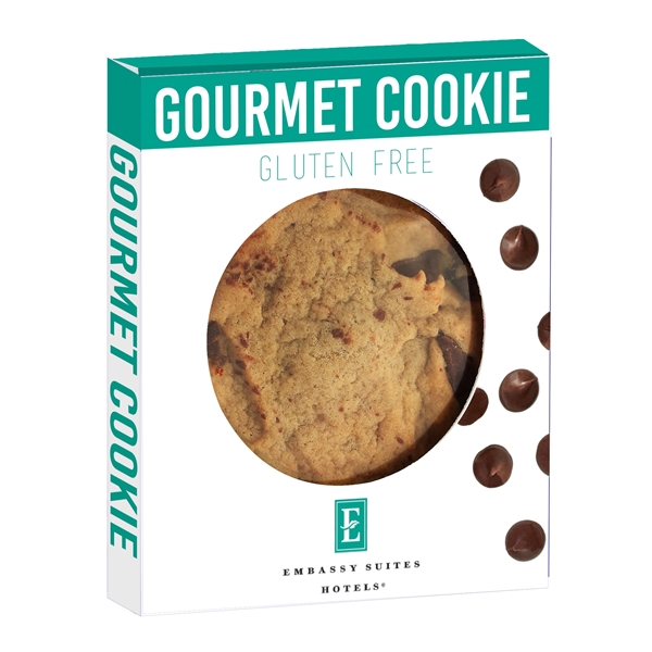 Window Box with Gourmet Gluten Free Chocolate Chip Cookie