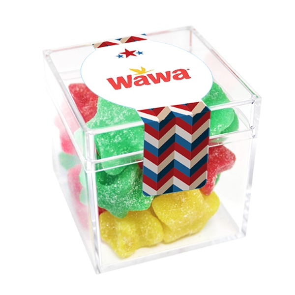 Commemorative Candy Box With Sour Stars (3.5 oz)