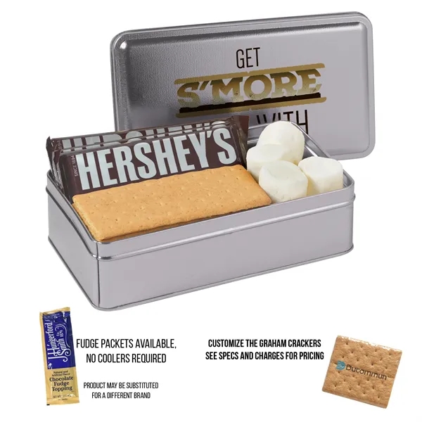 S'mores Kit Tin with Fudge Packets