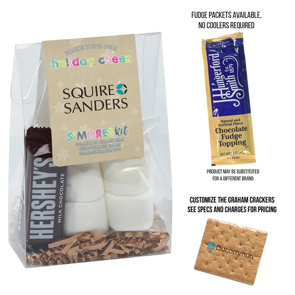 S'mores Kit Tote Box with Fudge Packets
