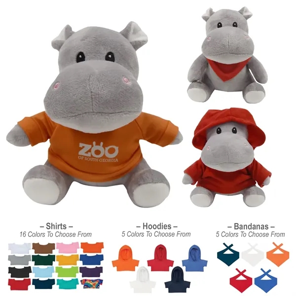 6" Herbie Hippo
