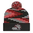 In Stock Bar Knit Cap with Cuff