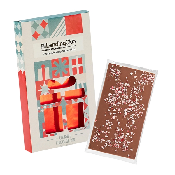 Gift 1 oz Belgian Chocolate in Window Box - Peppermint