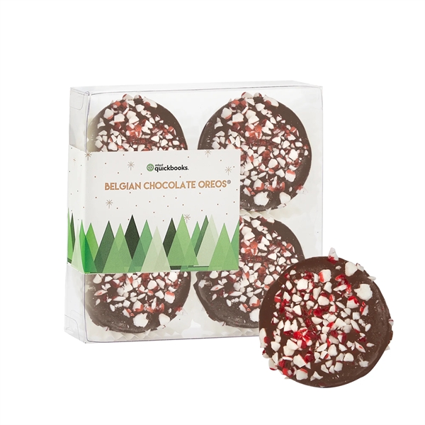 4 Piece Belgian Chocolate Oreos® Gift Box (Milk Chocolate Pe