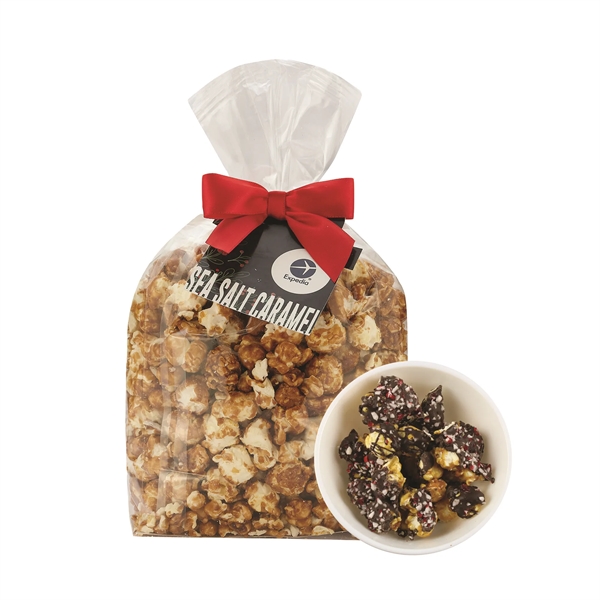 Overstuffed Gourmet Milk & Cookies Popcorn Gift Bag