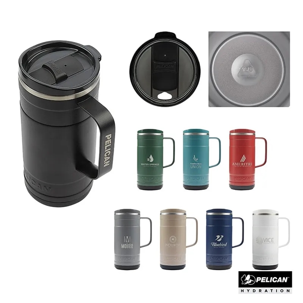 Pelican Ridge™ 18 oz. Recycled Double Wall Stainless Stee...