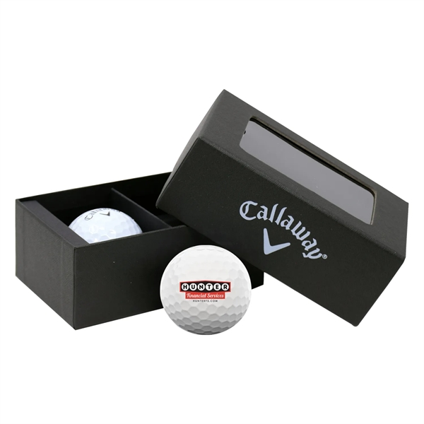 Callaway Chrome Soft Two Ball Business Card Box