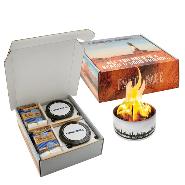 City Bonfire® Fam. Night w/Fudge, Label & Custom Box