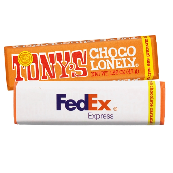Tony's Chocoloney® Small Milk Chocolate Sea Salt Carmel Bar