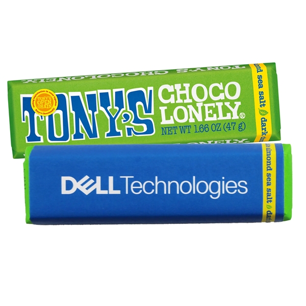 Tony's Chocoloney® Small Dark Chocolate Almond Sea Salt Bar