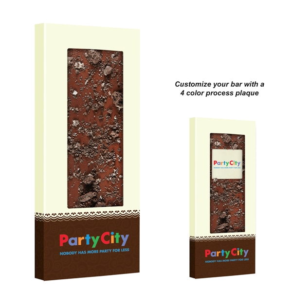 Belgian Chocolate Bar With Crushed Oreo's® - 3.5 oz