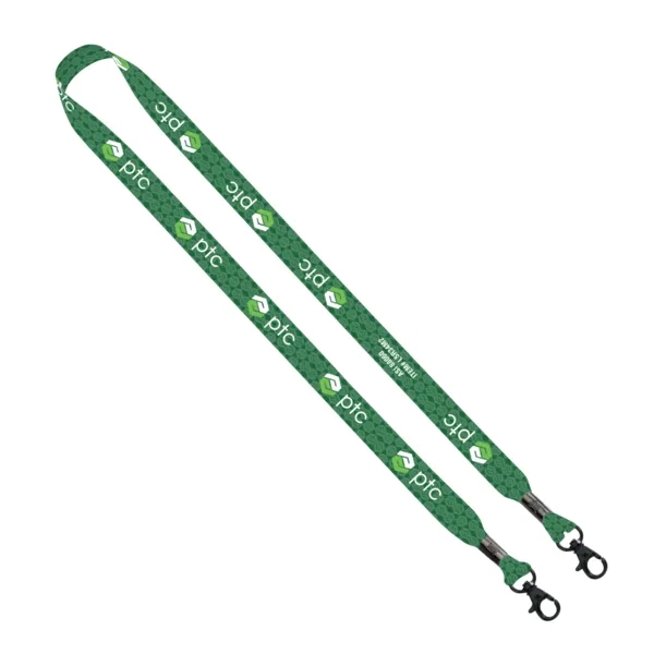 3/4" Dye-Sublimated Double-Ended Sewn Lanyard w/Lobster Claw