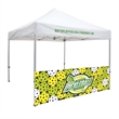 10' Elite Tent Half Wall Kit (Dye Sublimated, Double-Sided)