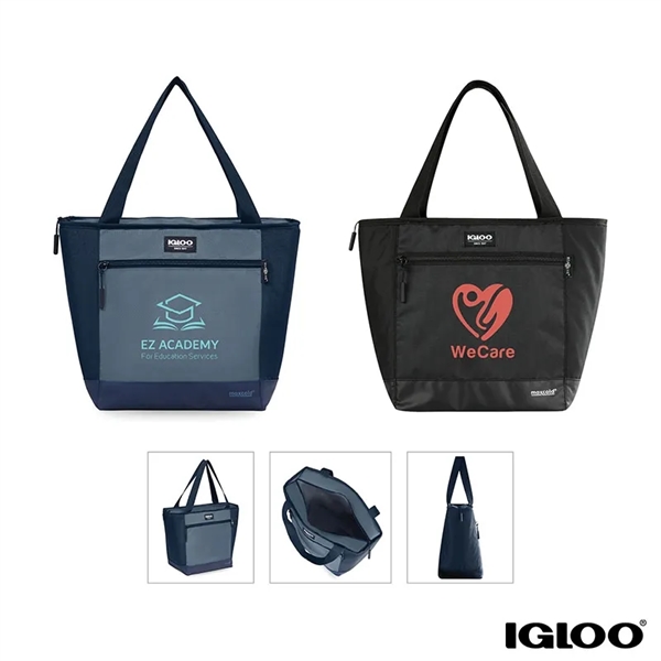 Igloo® MaxCold® Evergreen 16-Can RPET Cooler Tote