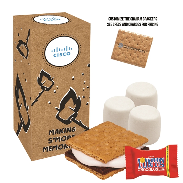 S'mores Kit In Box featuring Tony's Chocolonely®