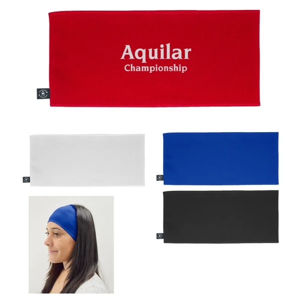 Cooling Headband With 100% RPET Material