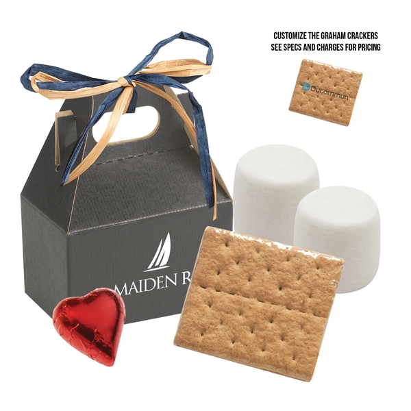 Valentine's Day Mini S'mores Kit Gable Box