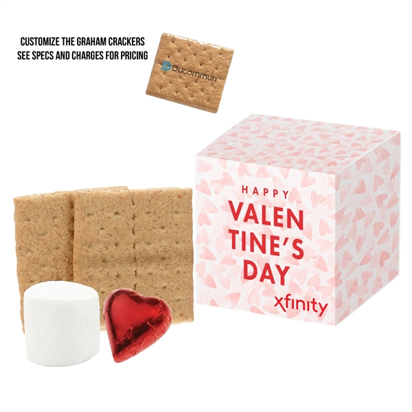 Valentine's Day S'mores Kit Favor Box
