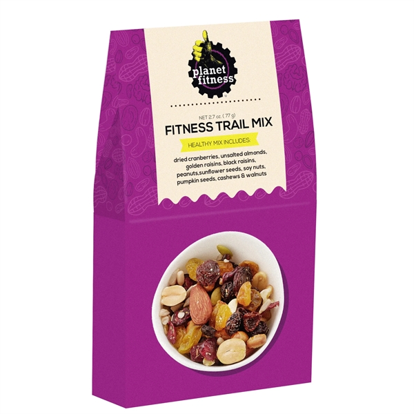 Well & Wellness Gable Box with Fitness Trail Mix (2.7 oz.)