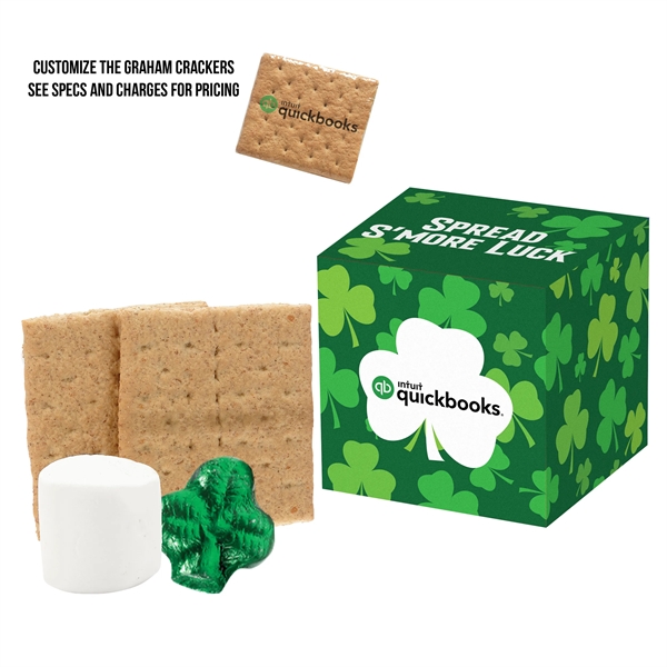 St. Patrick's Day S'mores Kit in Favor Box