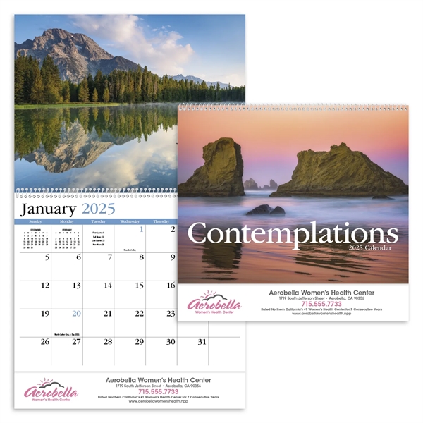 Contemplations Appointment Calendar - Spiral