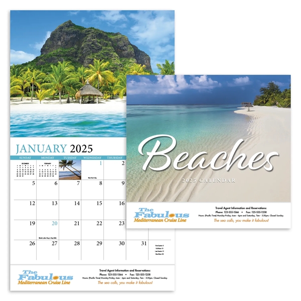 Beaches Appointment Calendar - Stapled