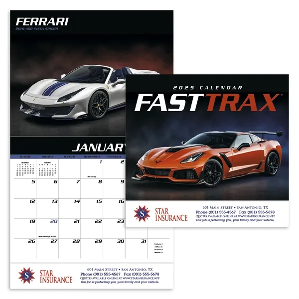 Fast Trax® Appointment Calendar - Stapled