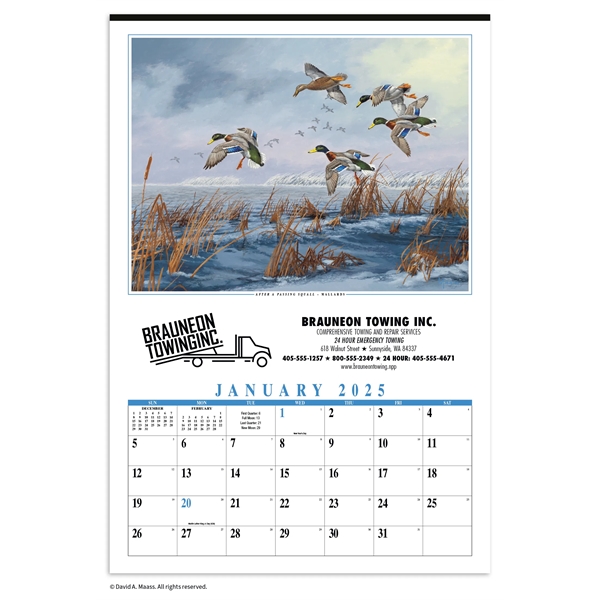 Maass Wildfowl® Executive Calendar
