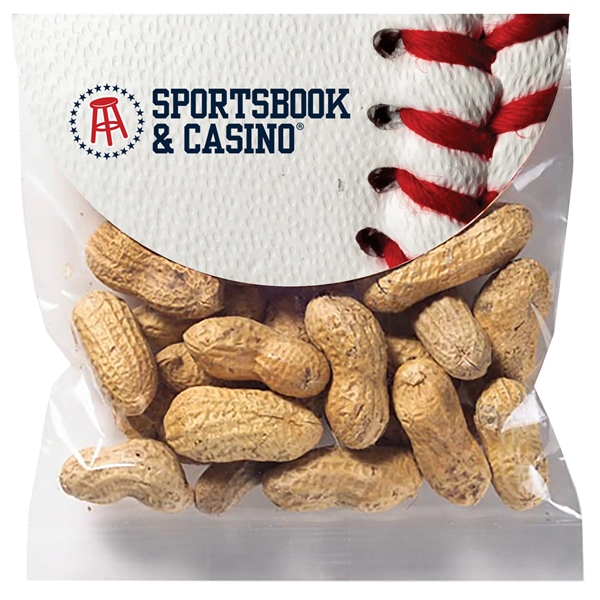 Large Homerun Header Bags- Peanuts In The Shell