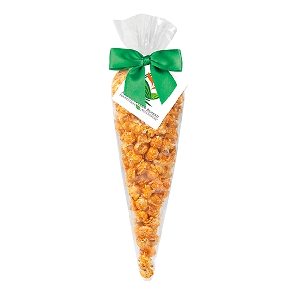 Large Cheddar Cheese Popcorn Cone Bags