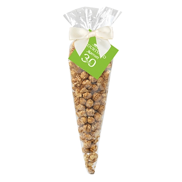 Large Caramel Popcorn Cone Bags