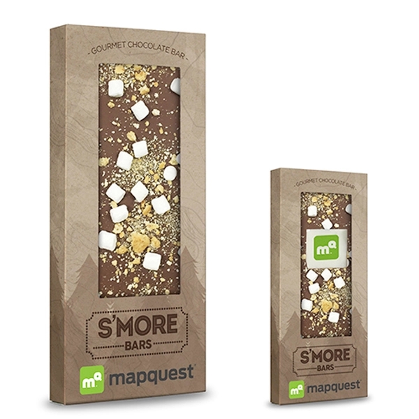 Belgian Chocolate Bar With S'mores - 3.5 oz