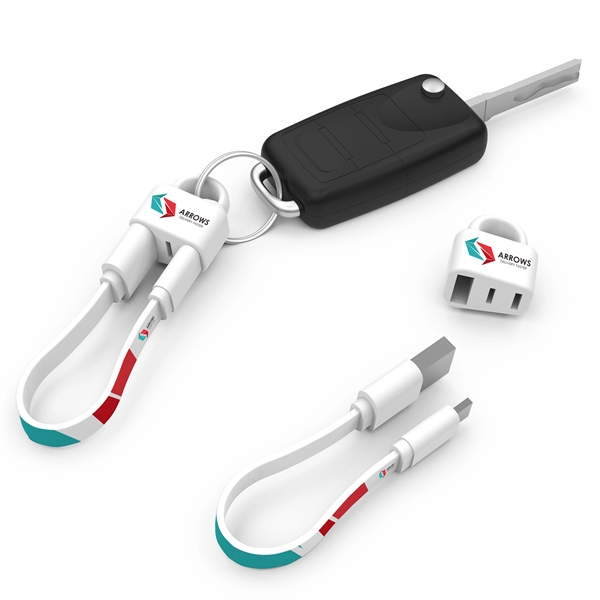 Loop+ : Keychain-style Charging Cable