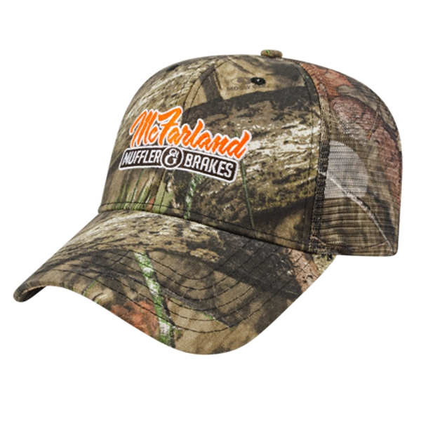 All Over Camo with Mesh Back Cap