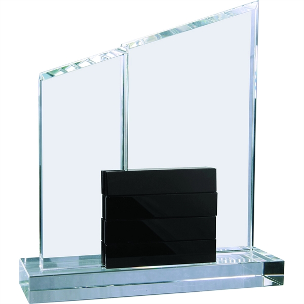 Crystal Perpetual Standup Plaque