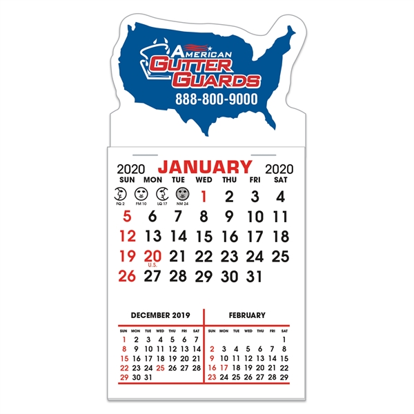 Stick It Magnet Calendar Pads - United States