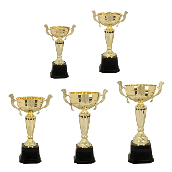 280 Series Gold Metal Trophy Cup with Base