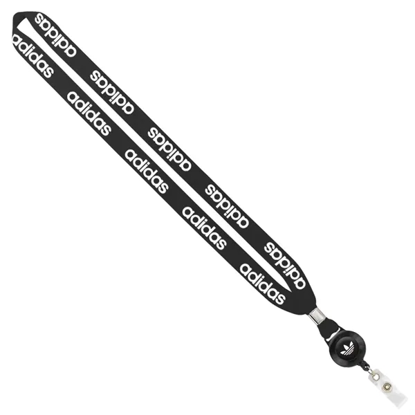 Import Rush 3/4" Dye-Sublimated Lanyard with Crimp & Reel