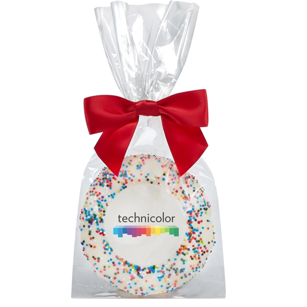 Sugar Cookie Gift Bags - Rainbow Nonpareil Sprinkles