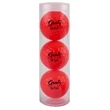 3-Ball Tube - Colored Golf Balls