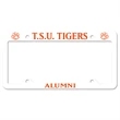 Auto License Frame  w/ 4 Holes & Large Top