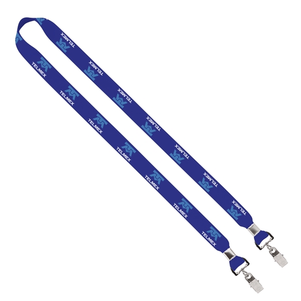 Import Rush 3/4" Dye-Sublimated 2-Ended Lanyard with Crimps