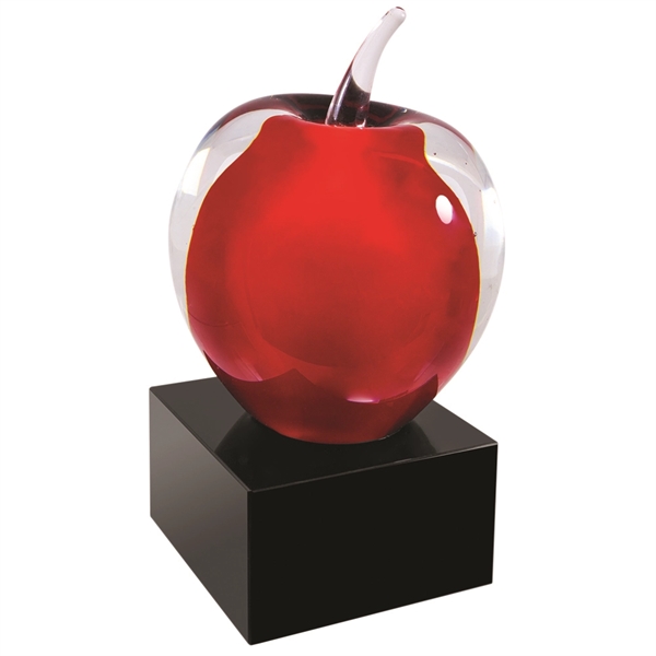Candy Apple Glass Award 5.75"