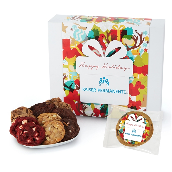 Large Gift Box of 36 Assorted Cookies
