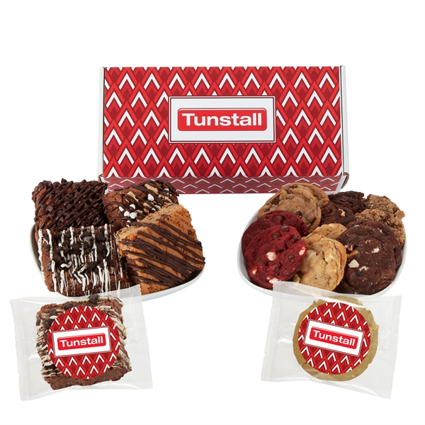 Small Mailer Box of 10 Assorted Cookies & Brownies