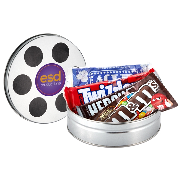 Small Film Reel Tin / Movie Pack